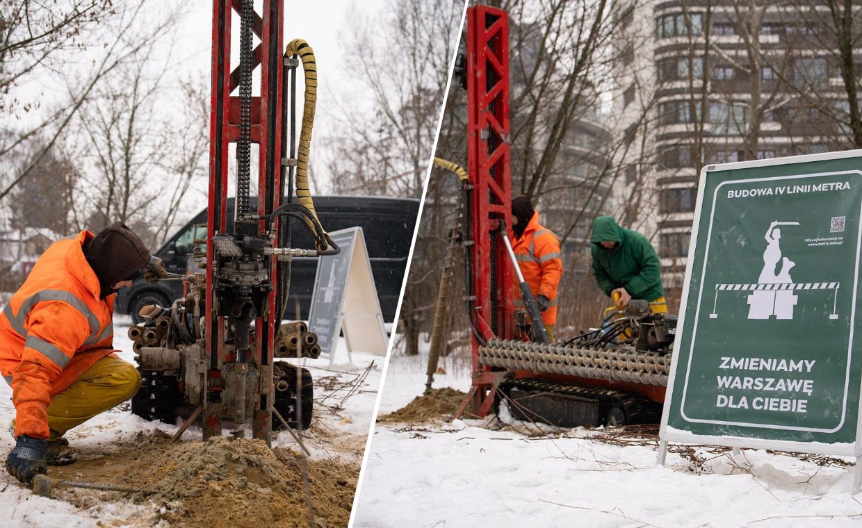Przełom ws. IV linii metra w Warszawie. Są zdjęcia