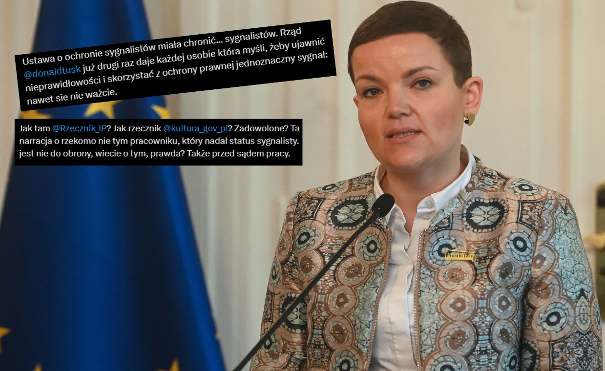 Ochrona dana przez pomyłkę? Lawina komentarzy ws. sygnalistki