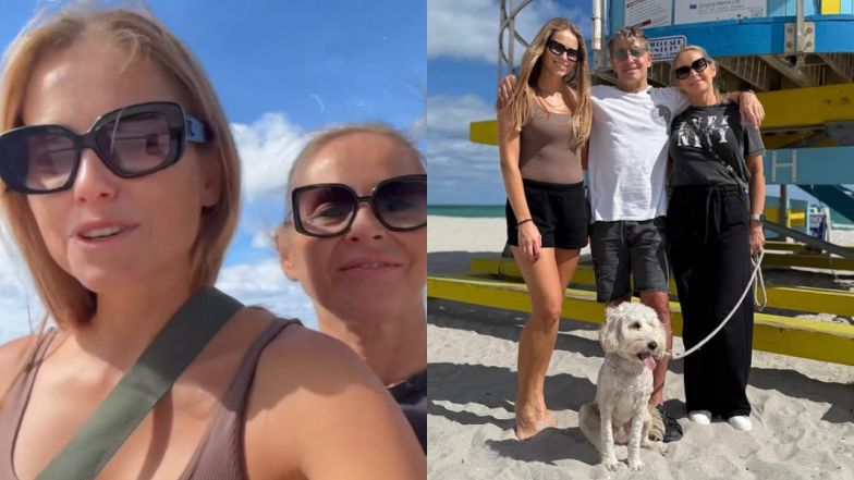 Agata Rubik gości na Florydzie rodziców, a fani ekscytują się jej podobieństwem do mamy: "Jak SIOSTRY BLIŹNIACZKI" (ZDJĘCIA)