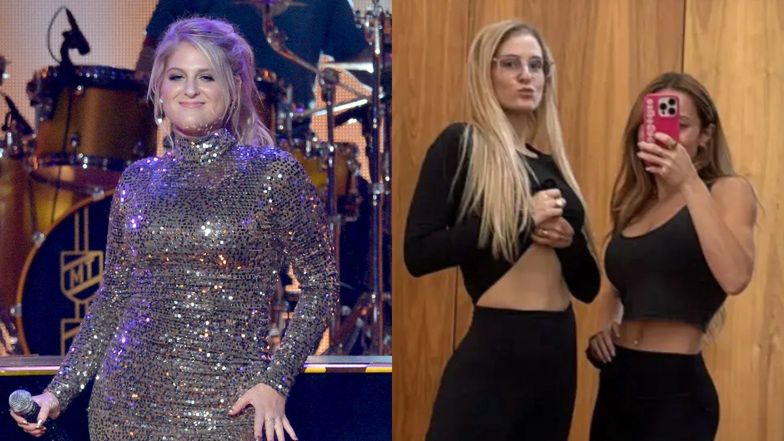Bardzo szczupła Meghan Trainor chwali się metamorfozą i płaskim brzuchem. Trenerka gwiazdy pokazała zdjęcia "przed i po"