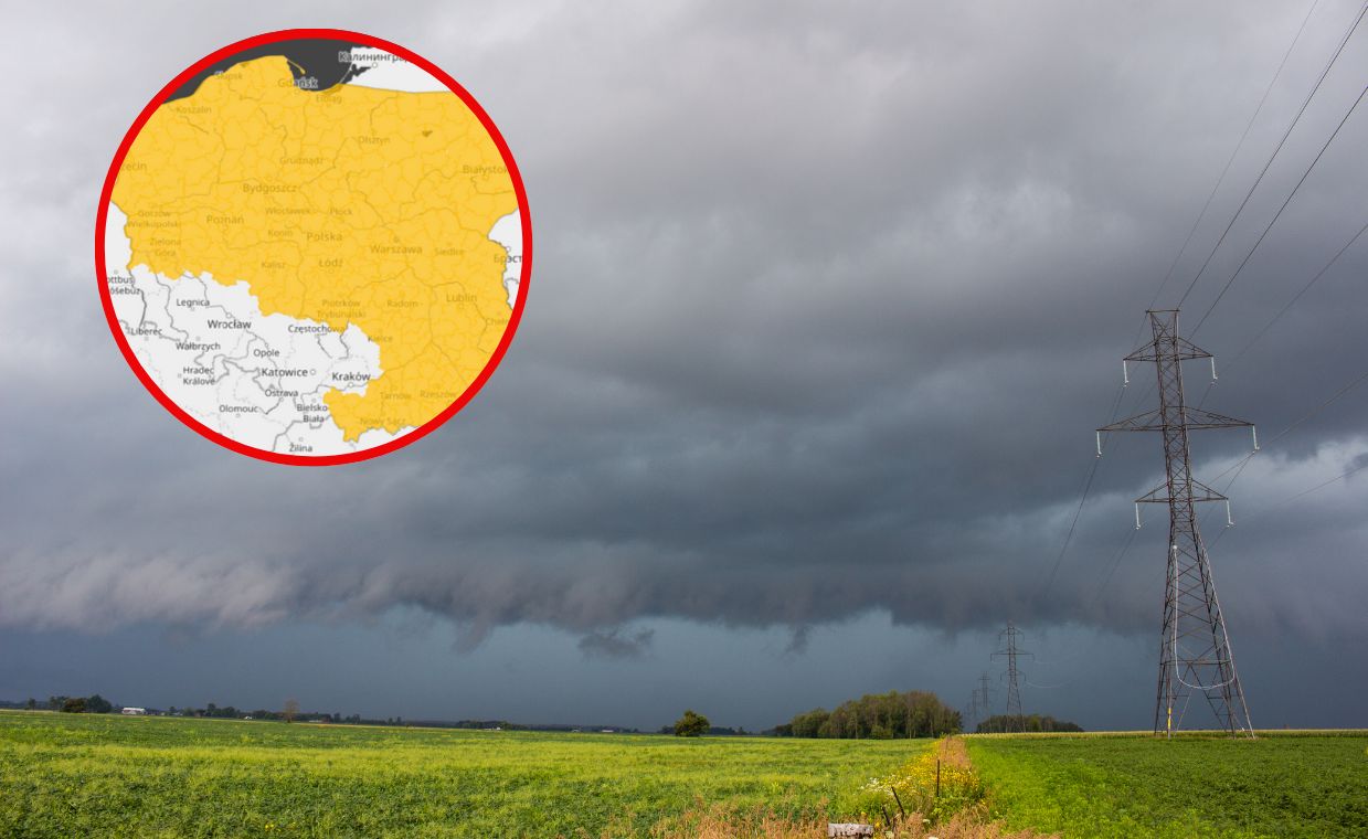 Niedzielne nawałnice w Polsce. Zalane ulice i połamane gałęzie