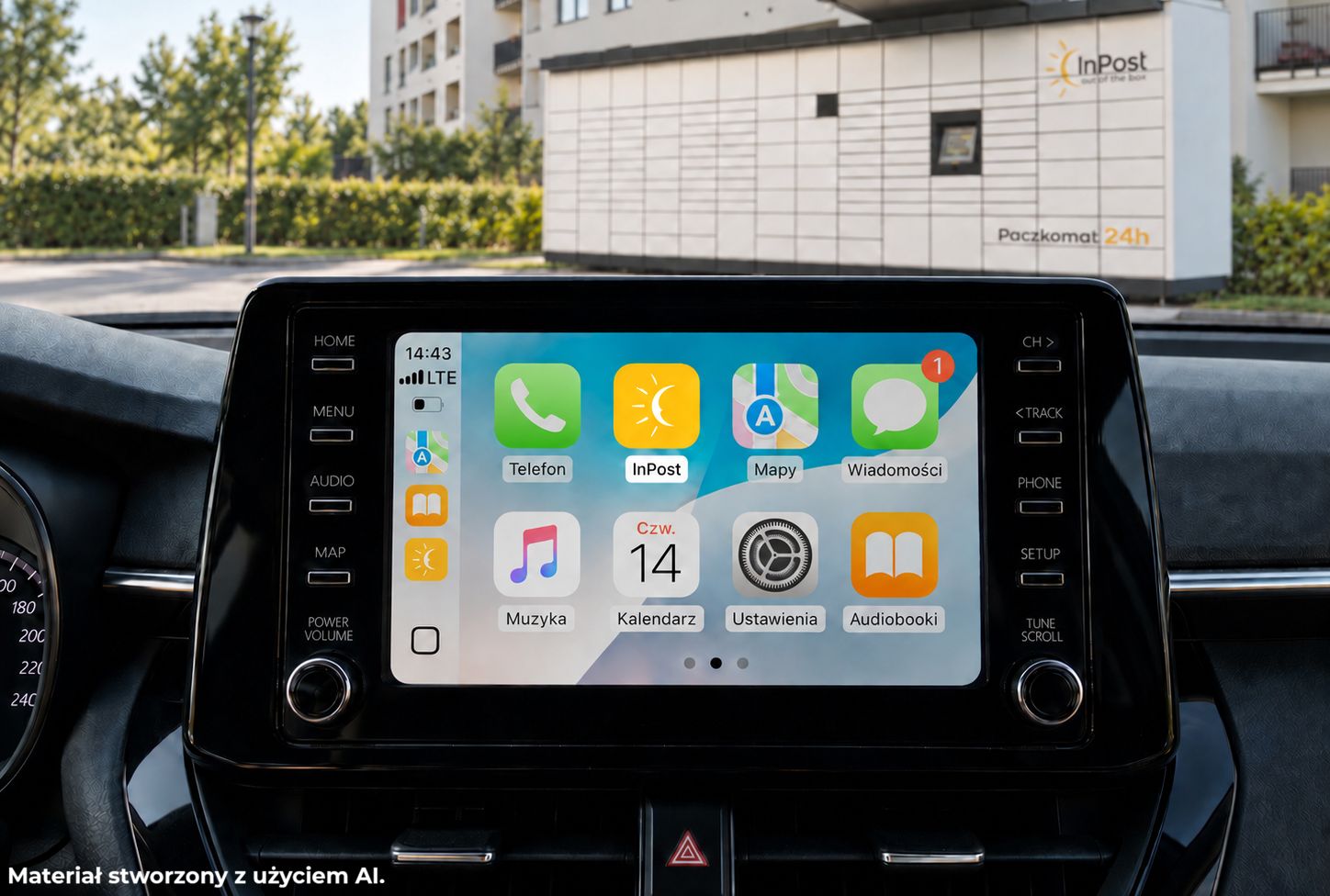 InPost Mobile w Android Auto i Apple CarPlay. Co potrafi apka na ekranie samochodu?