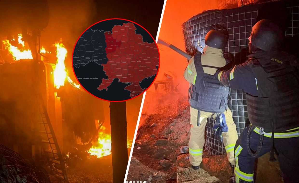 Zmasowany atak Rosji. Połowa mapy na czerwono, uderzenie w Odessę