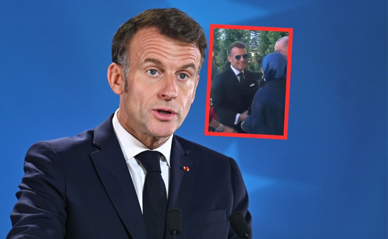 Niezręczna scena na szczycie NATO. Tak chciał przywitać pierwszą damę