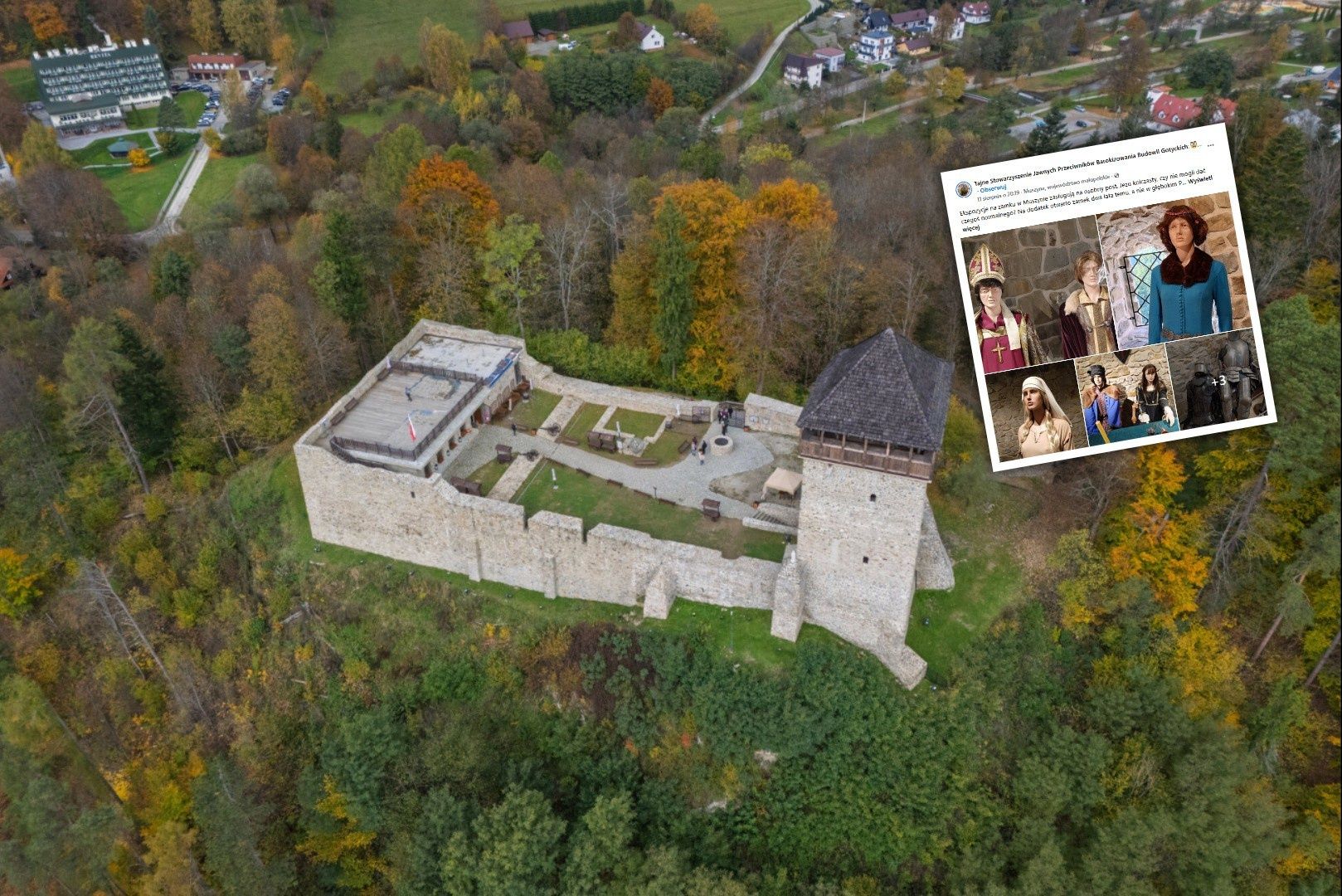 Krytyka wystawy w zamku odbudowanym za 13 mln zł. Burmistrz kontruje