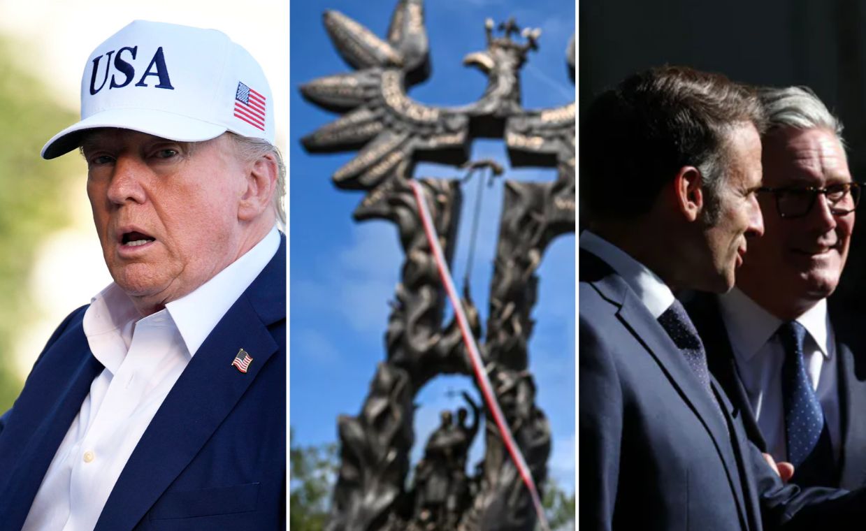Groźby Trumpa, rocznica Rzezi Wołyńskiej, pakt Francji i Wielkiej Brytanii. Co wydarzyło się w piątek?