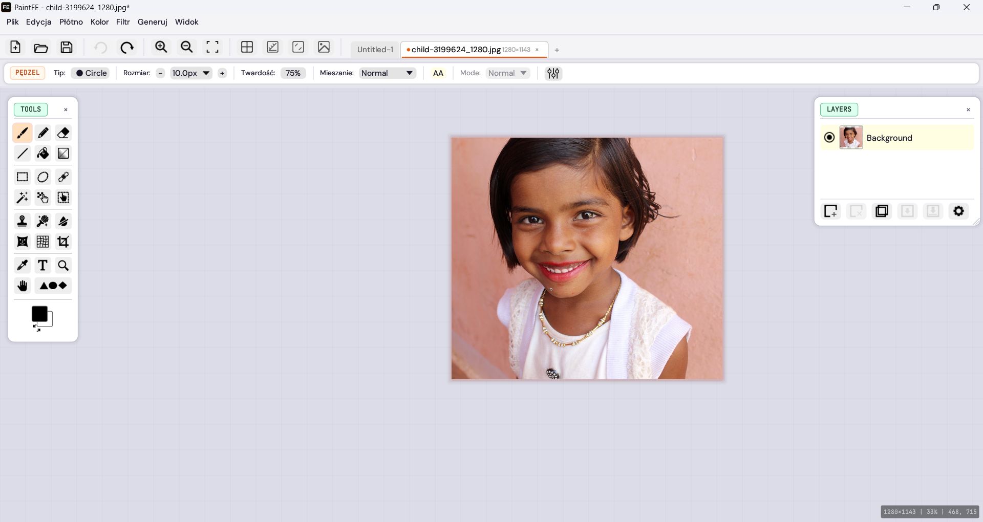 PaintFE - rozbudowana alternatywa dla Painta w Windows
