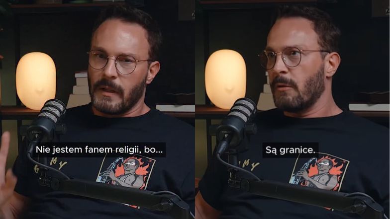 Sławek Uniatowski grzmi, iż "NIE JEST fanem religii": "Zamyka cię w klatce"