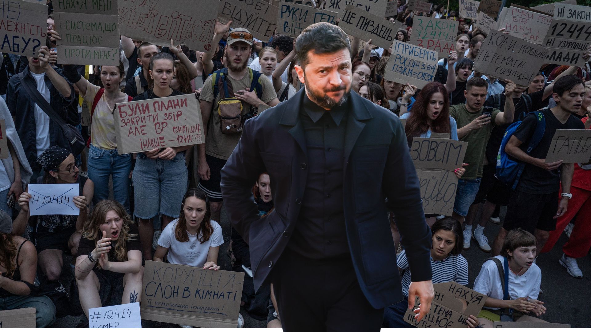 W Ukrainie kończy się pewna epoka. Zełenski naruszając symbol, zrobił "rzecz niewybaczalną"