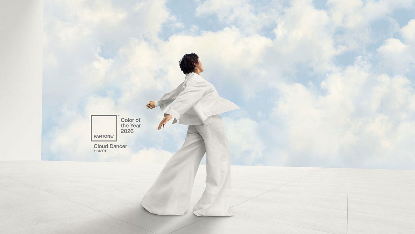 Kolor roku 2026 od Pantone: Cloud Dancer
