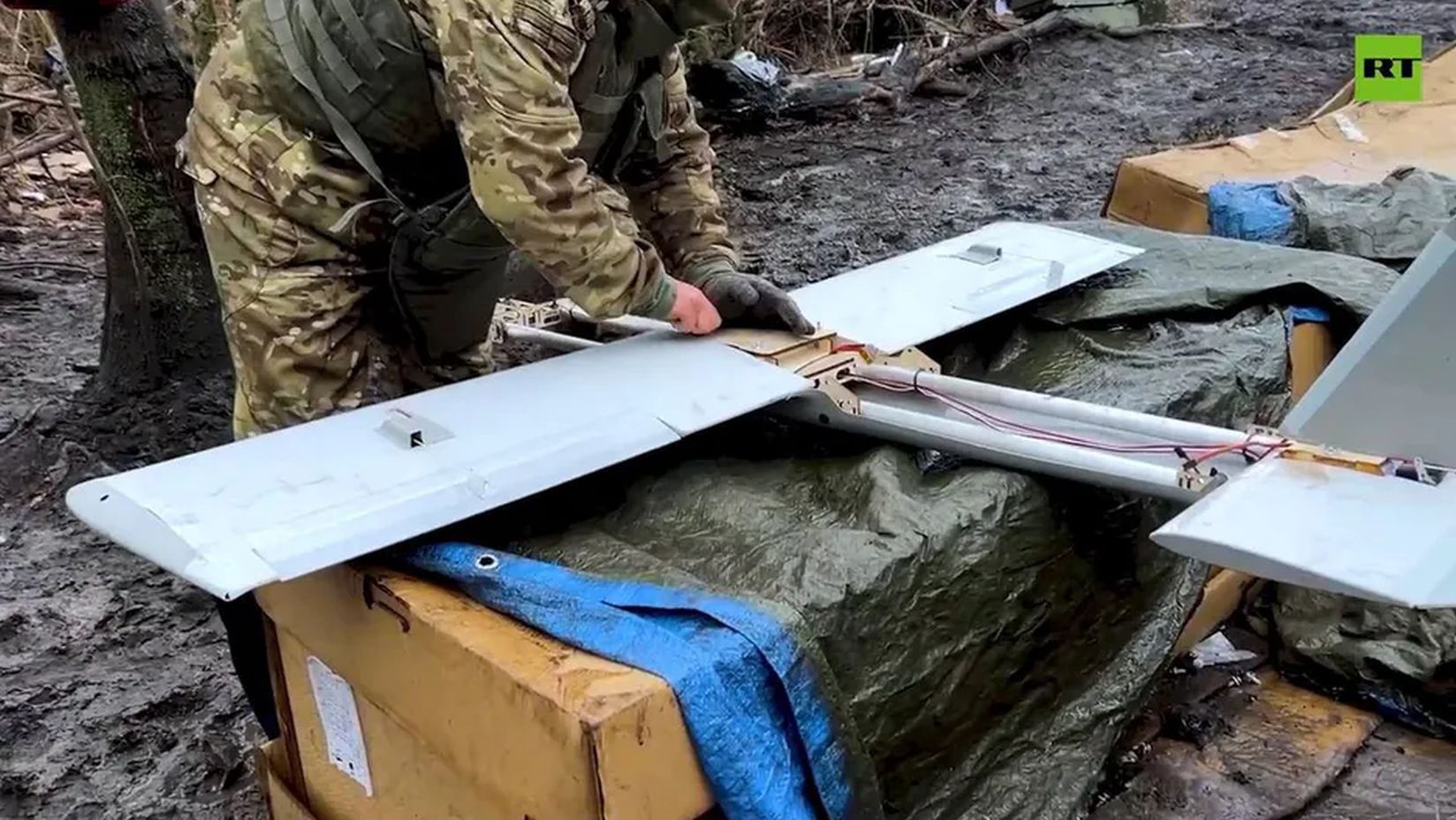 Nowy dron Rosjan. Ukraińcy czegoś takiego jeszcze nie widzieli