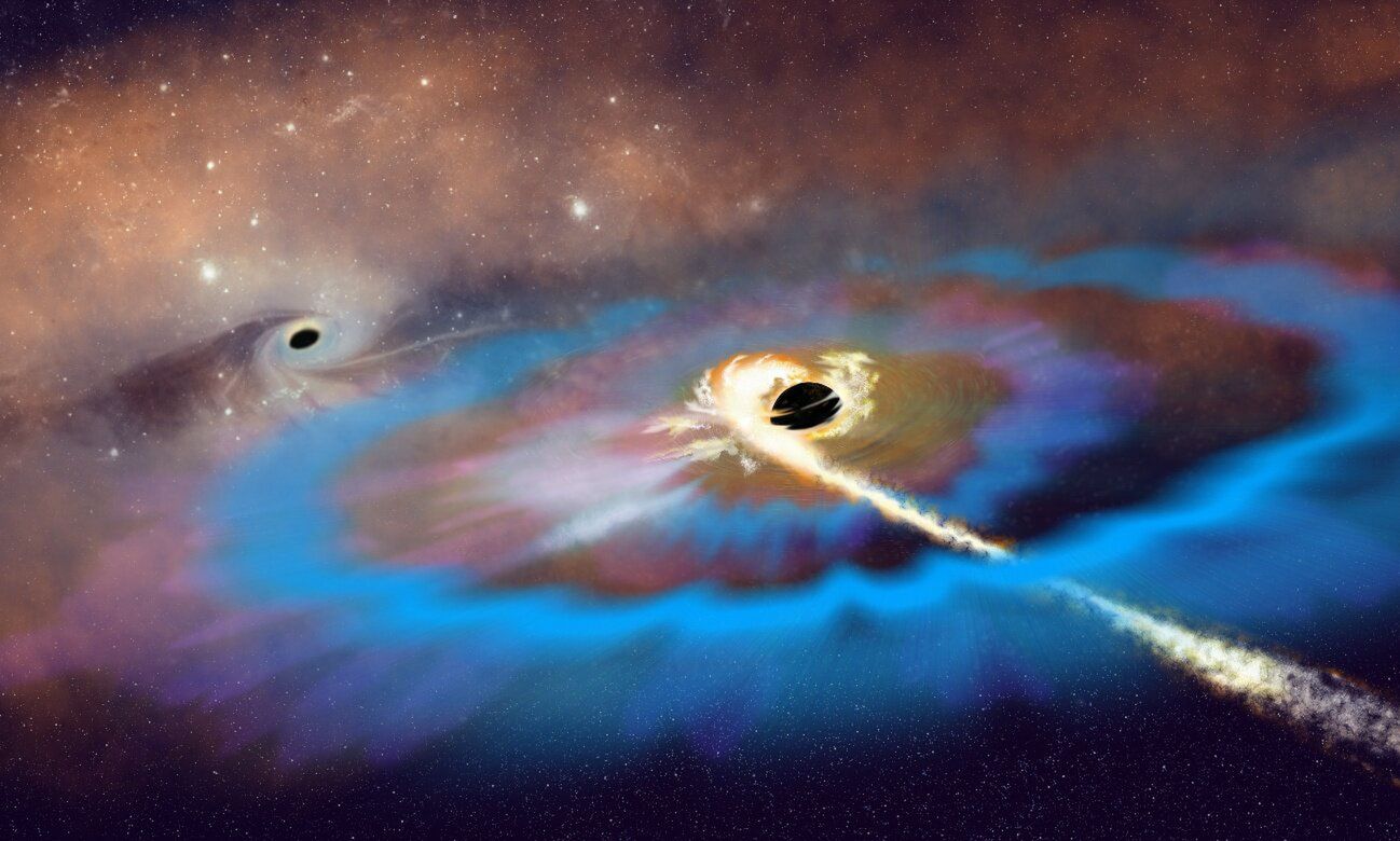 Czarna dziura rozerwała gwiazdę. Nikt się jej tam nie spodziewał