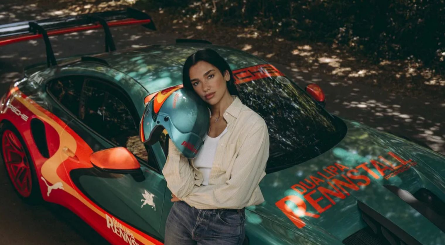 Dua Lipa zaprojektowała Porsche 911 GT3. Wyszło świetnie