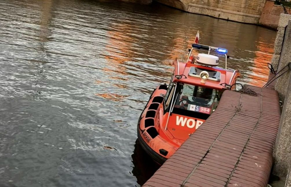 Ciało wyłowione z Odry we Wrocławiu. Czy to poszukiwany nastolatek?