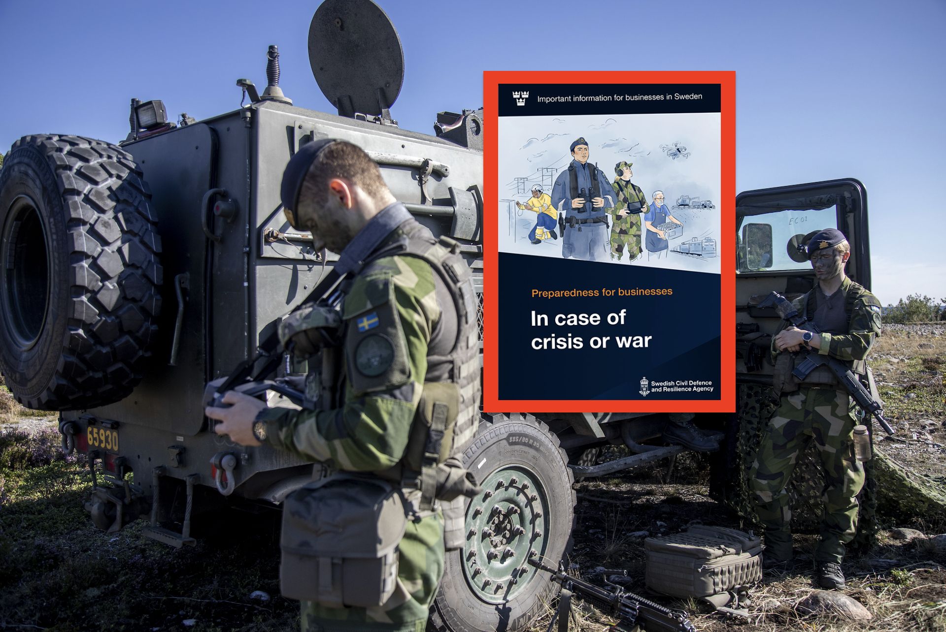 Szwecja szykuje się na kryzys. Powstał poradnik dla firm