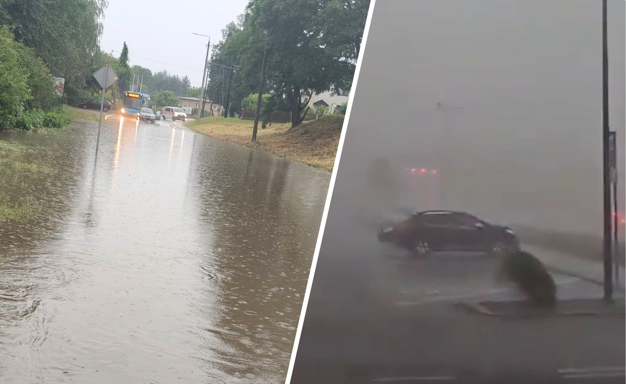 Burze przeszły nad Śląskiem. Setki interwencji
