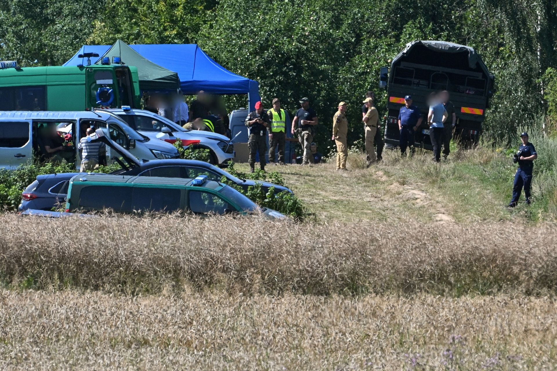 Rosyjski pocisk w Polsce. Lej zasypany, teren przekazany właścicielowi