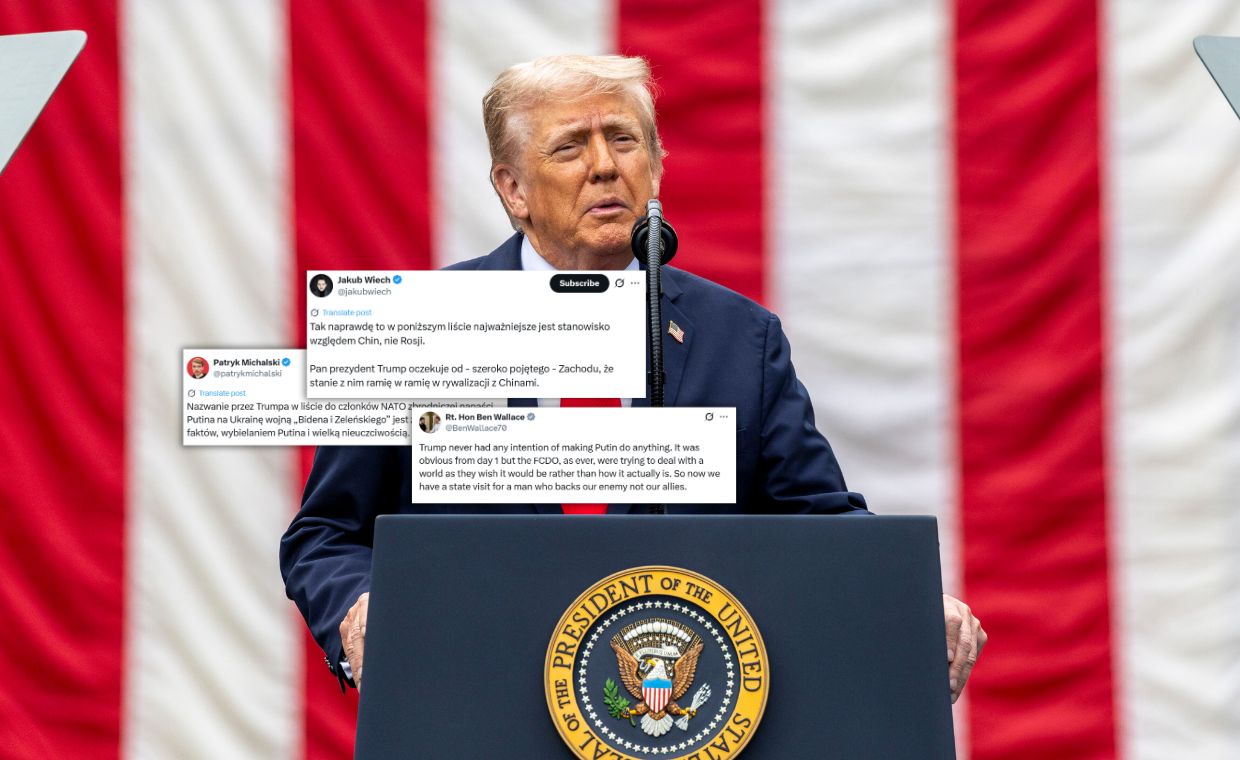 Trump napisał list do NATO. Sieć zalały komentarze