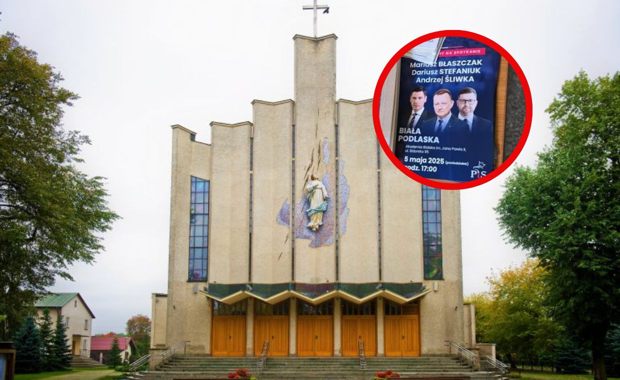 Ulotki PiS w kościele. Kuria: "Wierni są nadgorliwi"