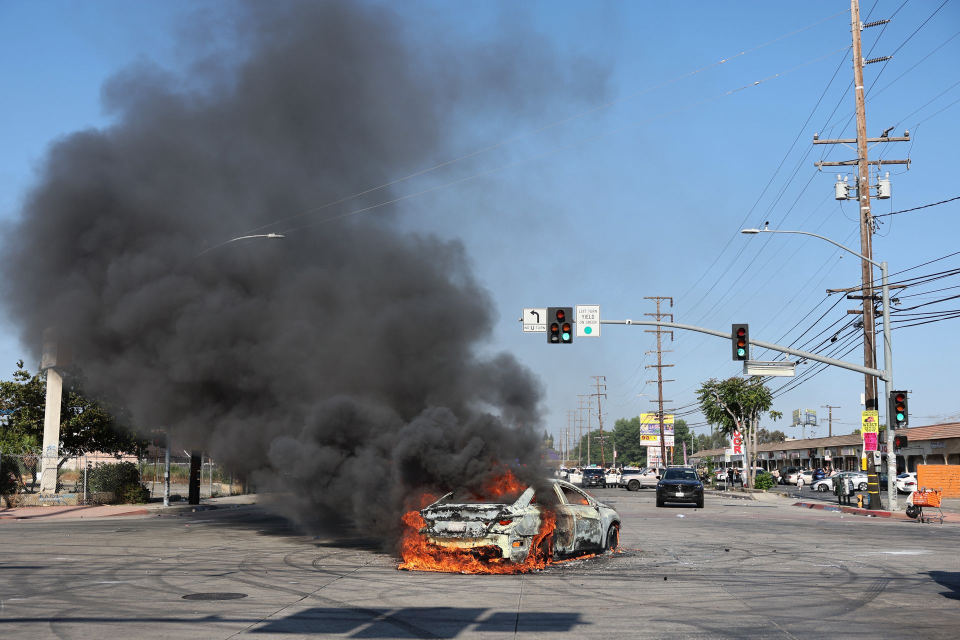 Działo się w nocy. Żołnierze na ulicach Los Angeles