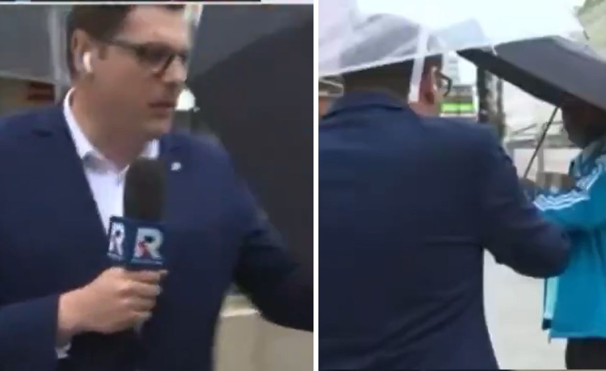 Incydent w Republice. Reporter usłyszał, iż kłamie od przechodnia