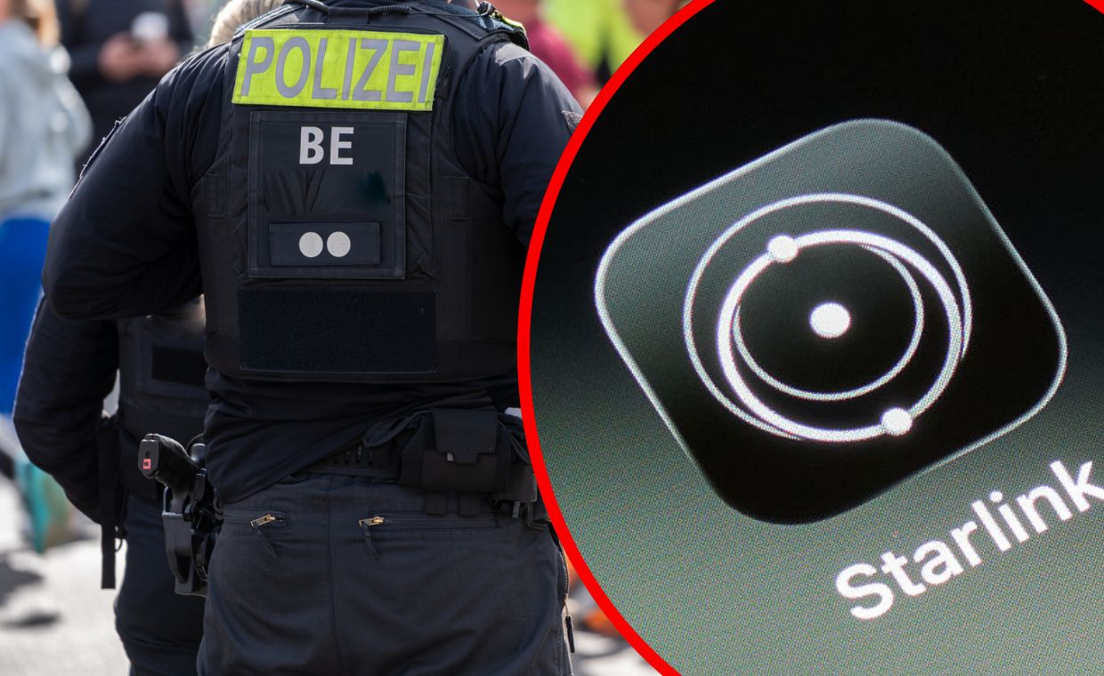 Podpalenie stacji Starlink. Trzecia osoba zatrzymana w Niemczech