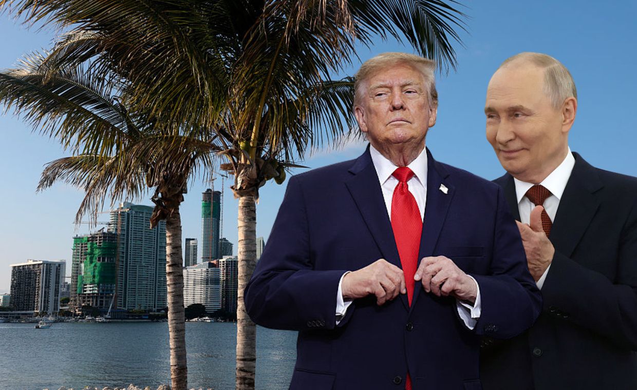 "Chciałbym, żeby tam był". Trump znów kusi Putina