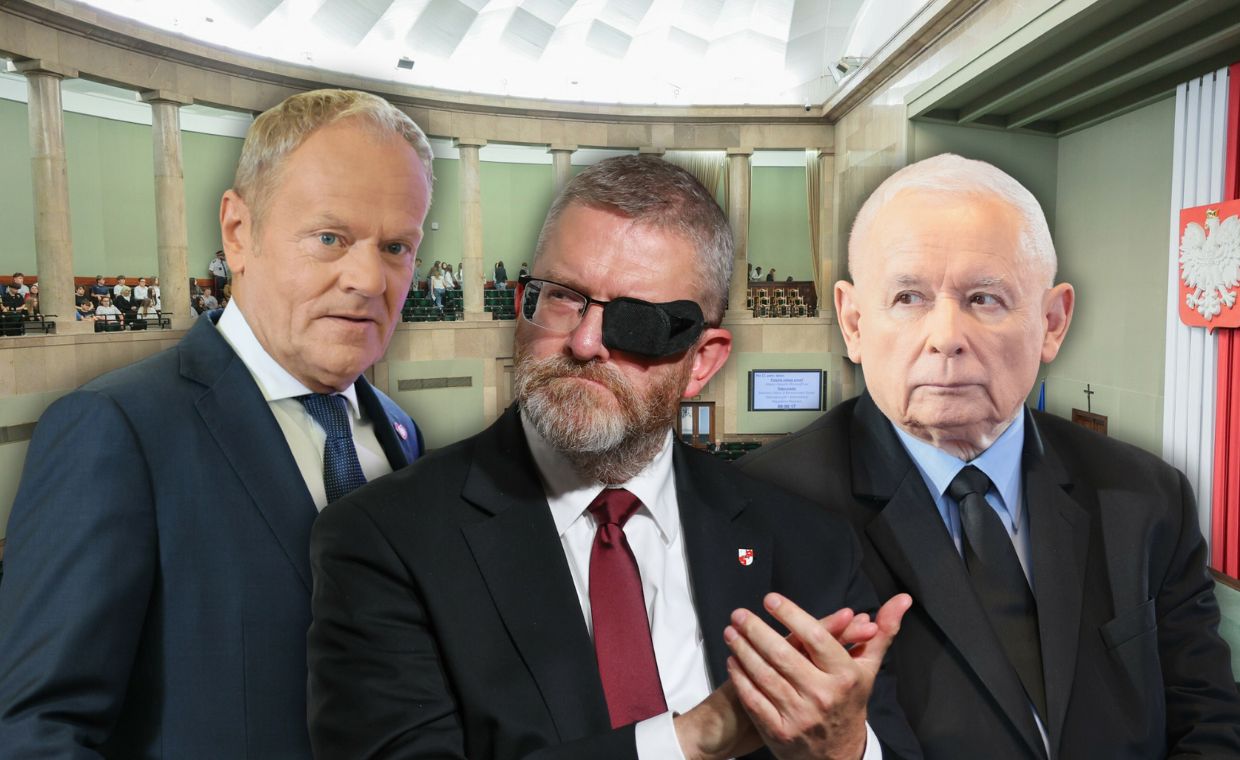 Duży wzrost partii Brauna, spadek PiS. Kto miałby większość w Sejmie?