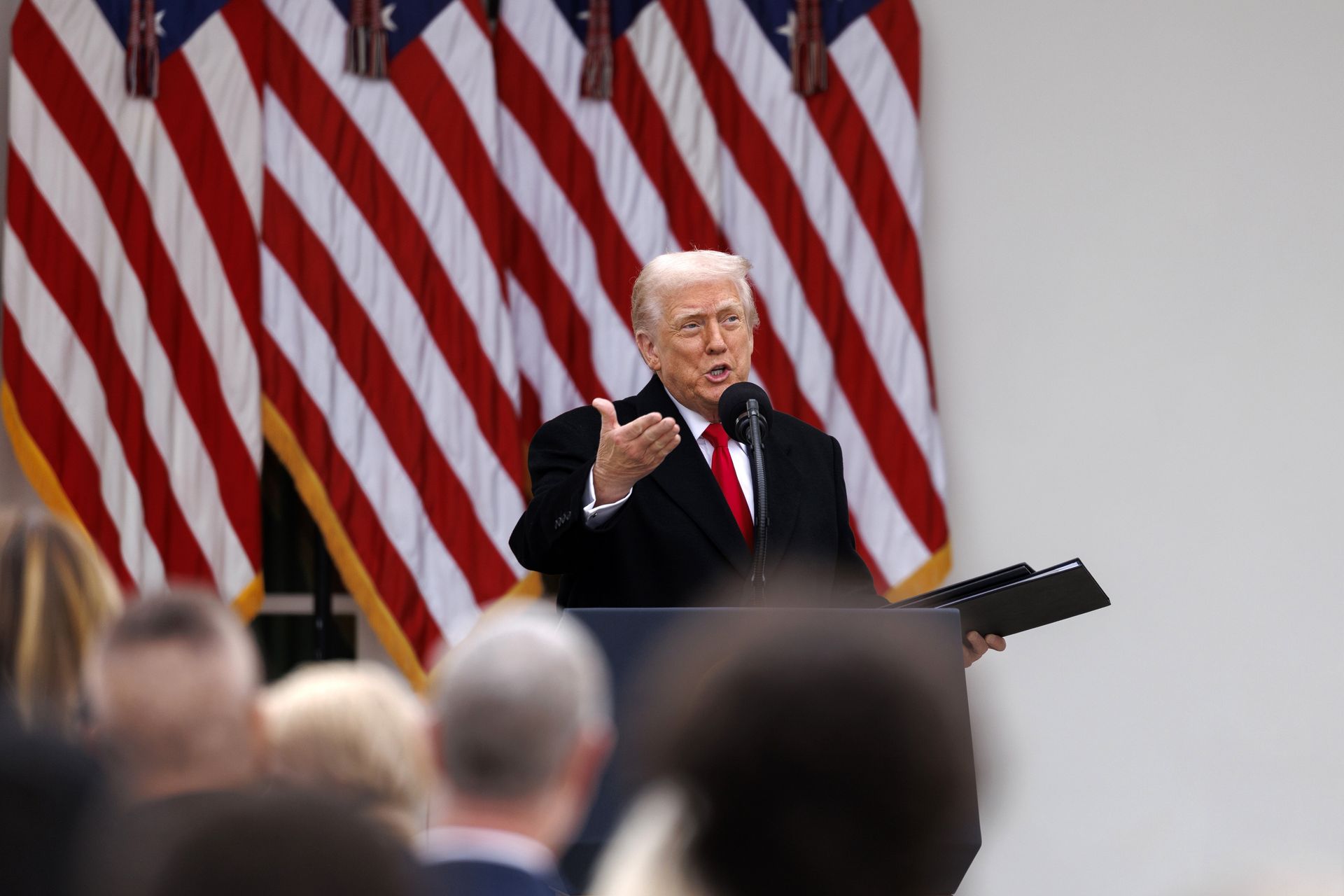 Strzelanina koło Białego Domu. Trump zabiera głos