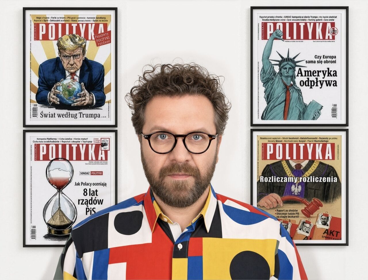 Stworzył 40 okładek "Polityki". Teraz żegna się się z tytułem
