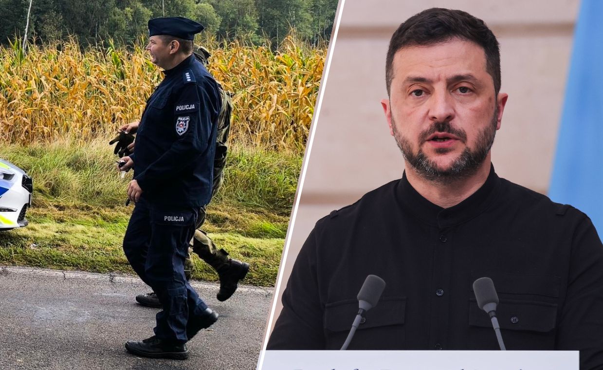 Ukraina gotowa pomóc Polsce. Jasne przesłanie Zełenskiego