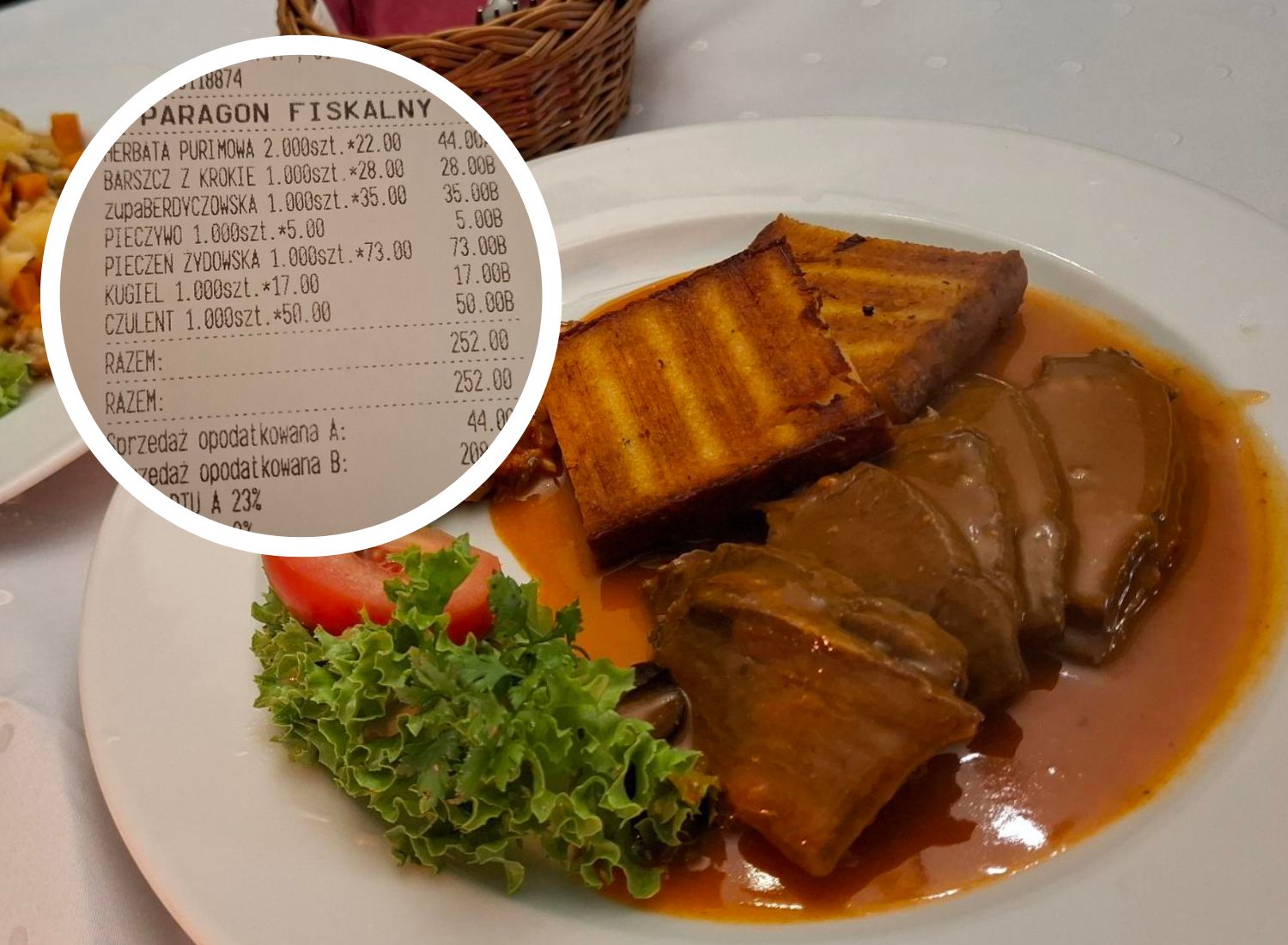 Zamówiłam obiad na krakowskim Kazimierzu. Było drogo?