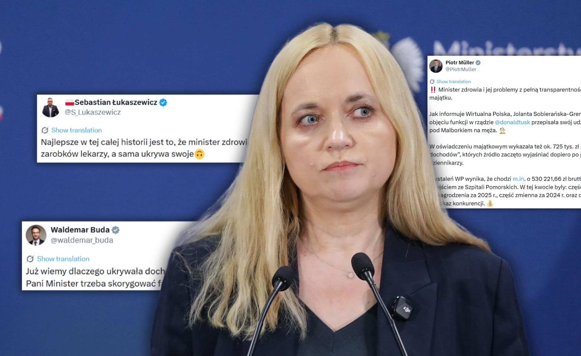 Afera wokół majątku minister zdrowia. Fala komentarzy