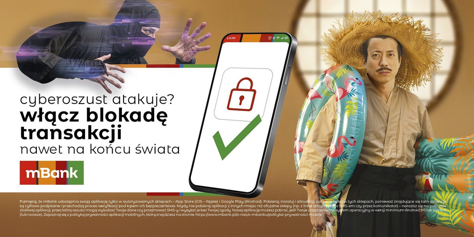 MBank rusza z wakacyjną odsłoną kampanii "Samoobrona w sieci"
