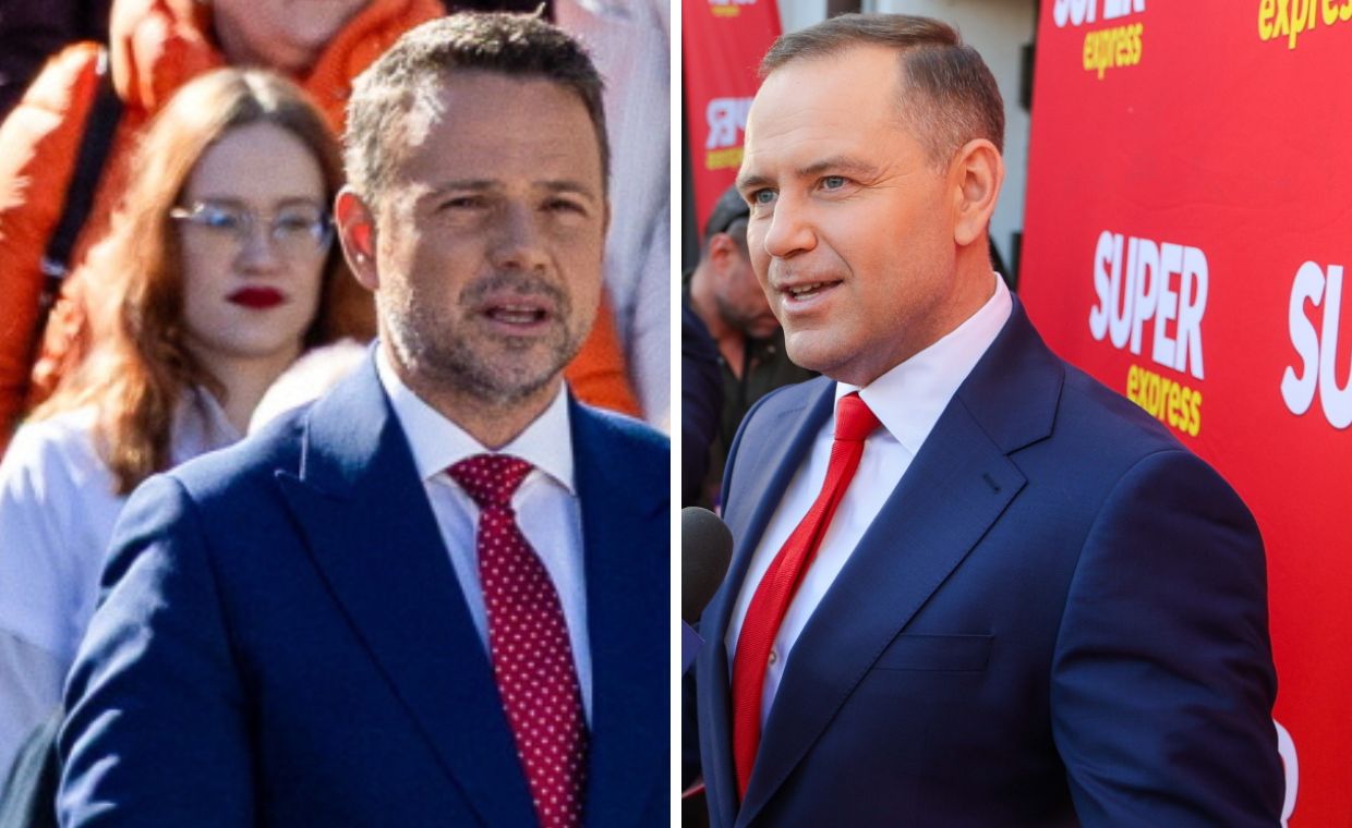 "Pacynki". Bezpośrednie starcie Trzaskowski-Nawrocki