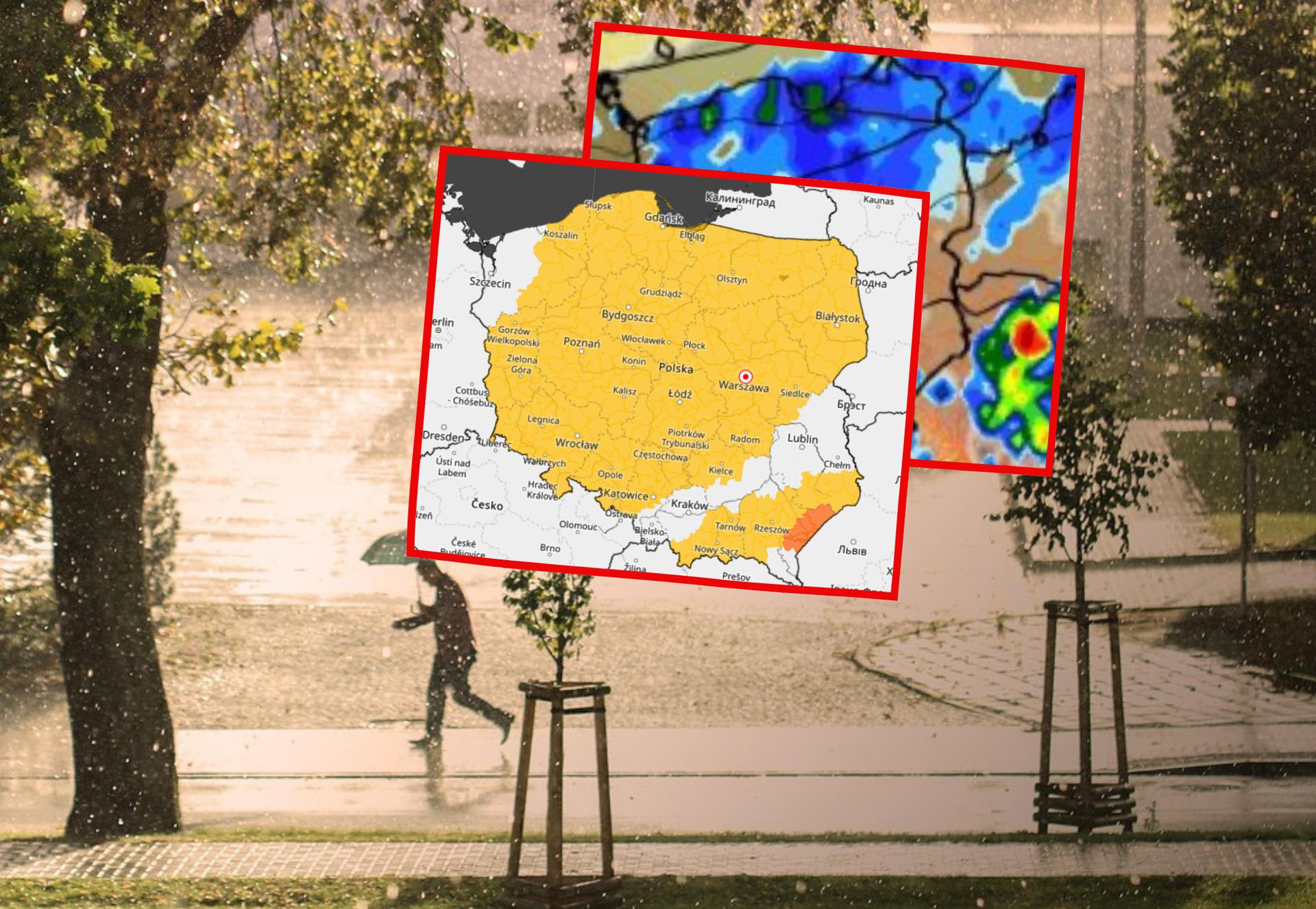 IMGW wydał alerty. Zacznie się w południe