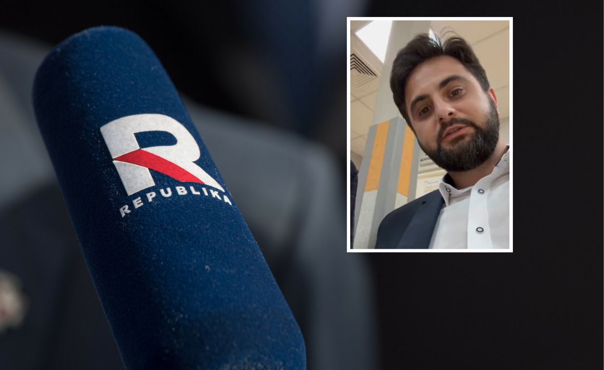 Auto TV Republika zderzyło się z samochodem niemieckiej ambasady