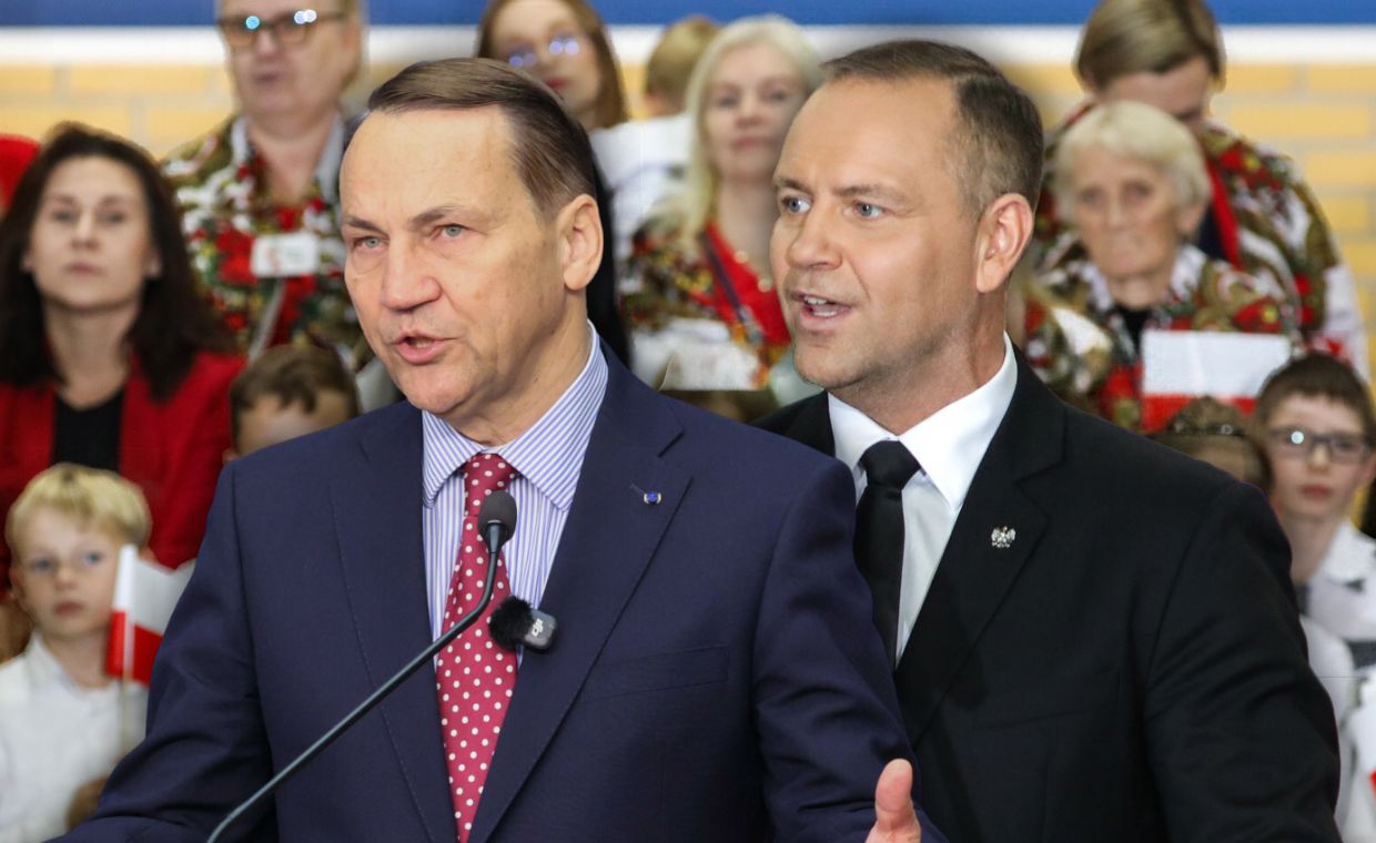 Nawrocki zwrócił się do premiera. Ostro odpowiedział mu Sikorski