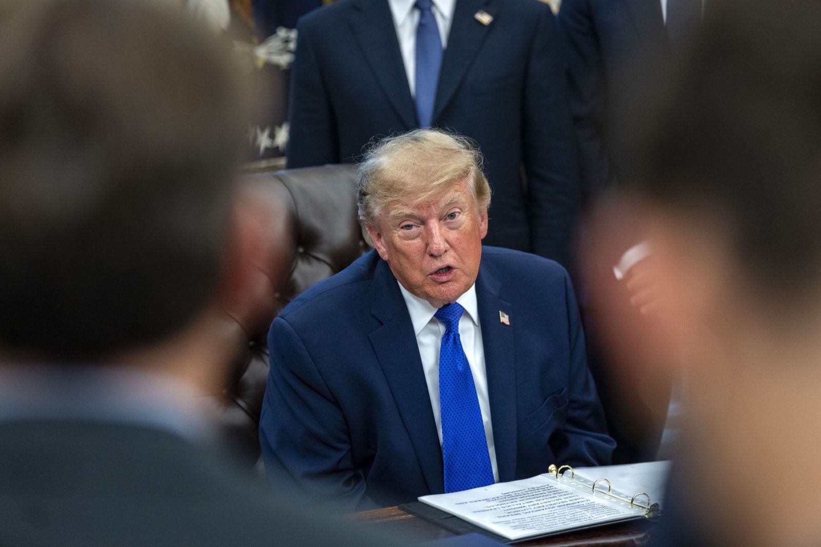 "Wiemy o nich wszystko". Trump o podejrzanych ws. ataku na bazę RAF
