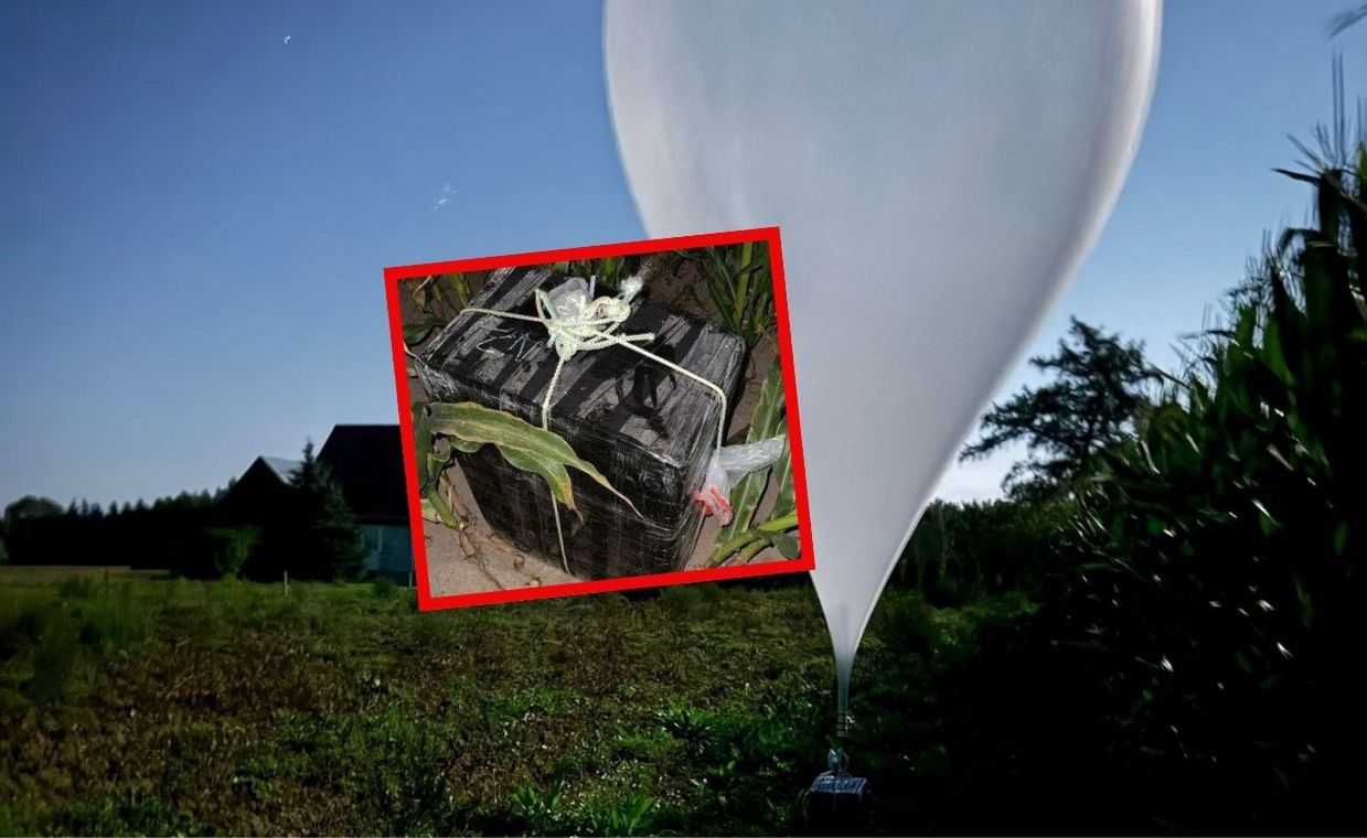 Papierosy z Białorusi na balonach. SG zatrzymała 7 osób