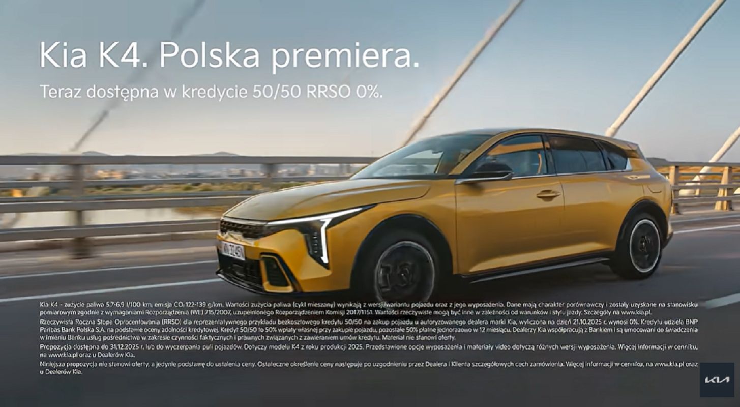 Kia Polska prezentuje model Kia K4. Kampania od agencji Interactive Partnersod