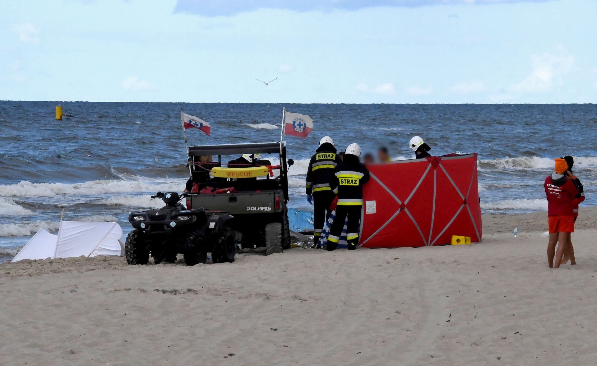 Dramatyczne odkrycie w Jastarni. Plażowicz natknął się na ciało