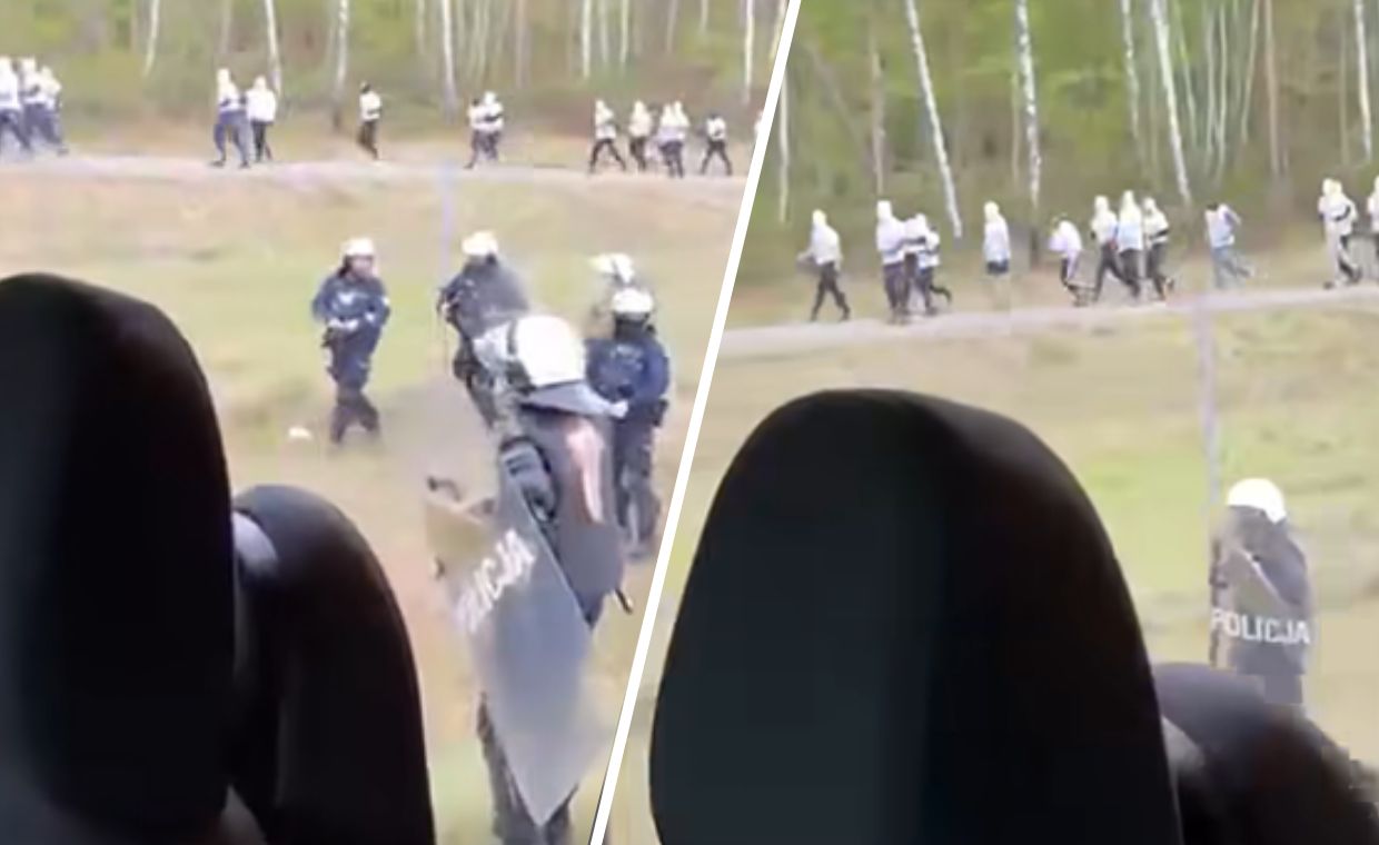 Policja udaremniła starcie pseudokibiców na S8. Podano szczegóły
