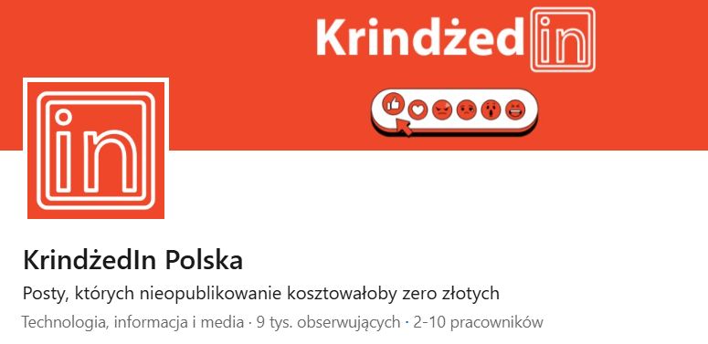 KrindżedIn Polska punktuje wpisy użytkowników LinkedIna. "LinkedIn sam się prosił o roast"