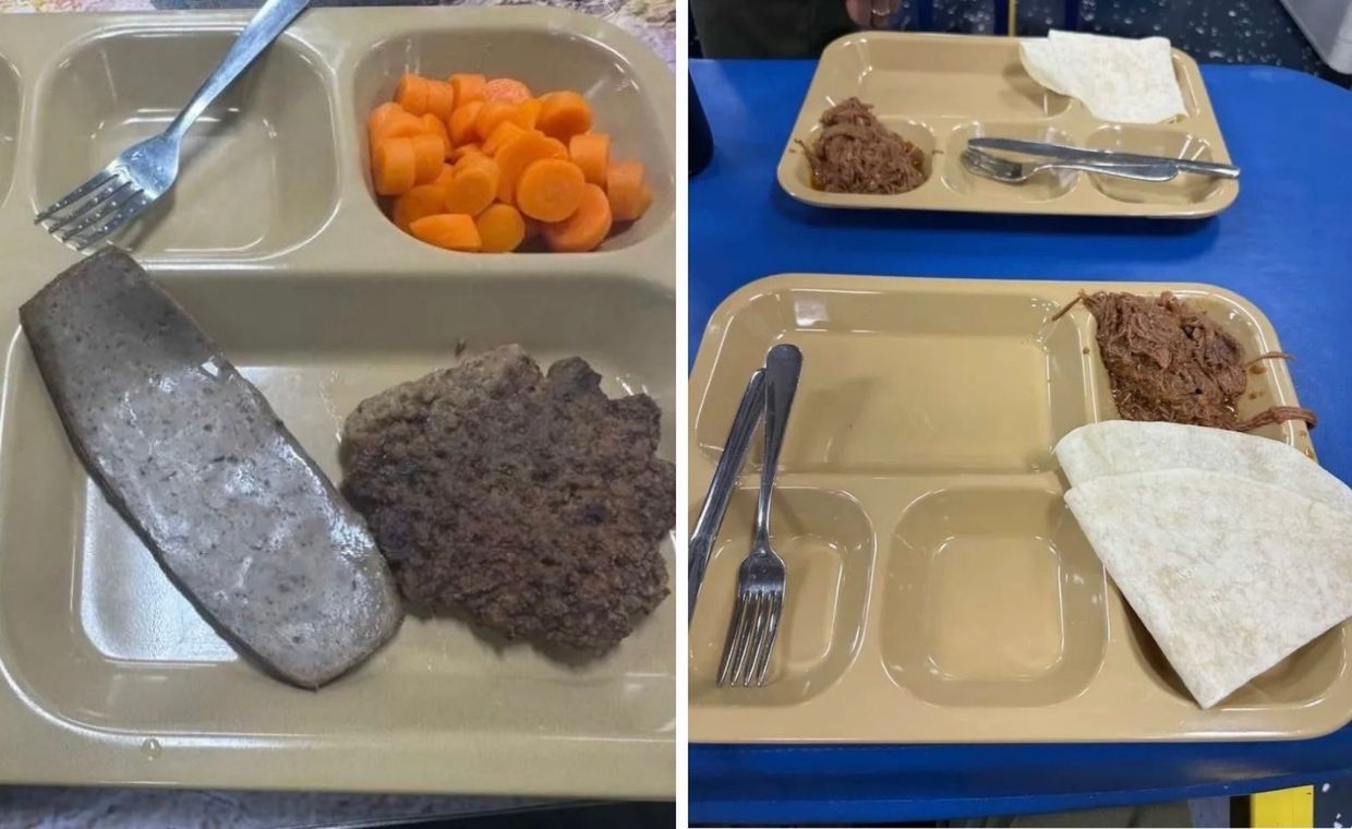 Burza po zdjęciach z okrętu USA. Pokazali posiłki żołnierzy