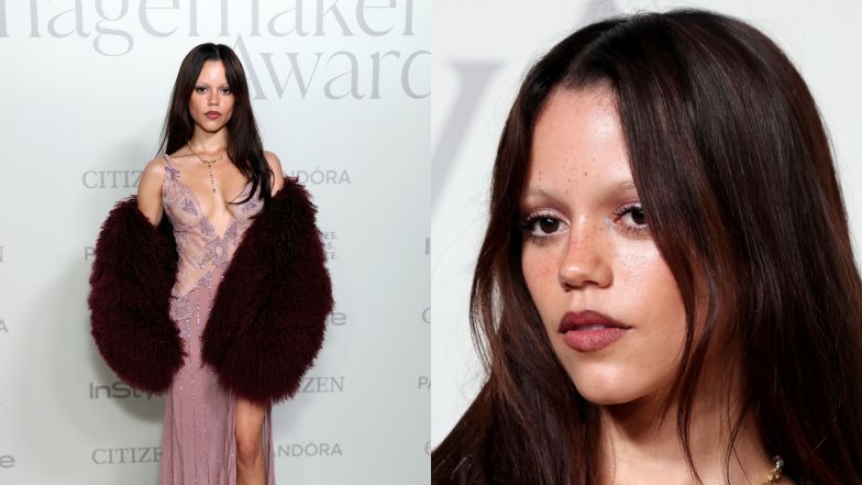 Sensualna Jenna Ortega świeci dekoltem podczas gali magazynu InStyle. Robi wrażenie? (ZDJĘCIA)