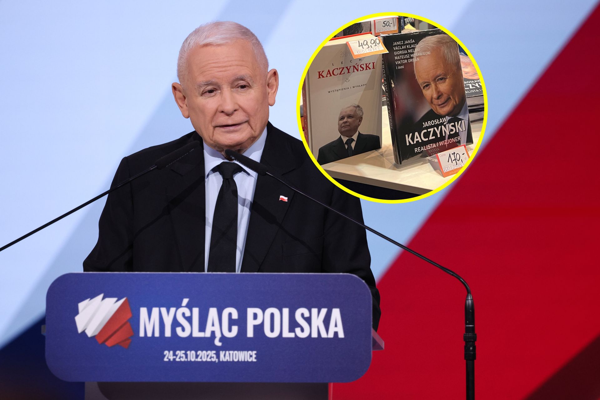 Kulisy kongresu PiS. Książka Kaczyńskiego za 170 zł