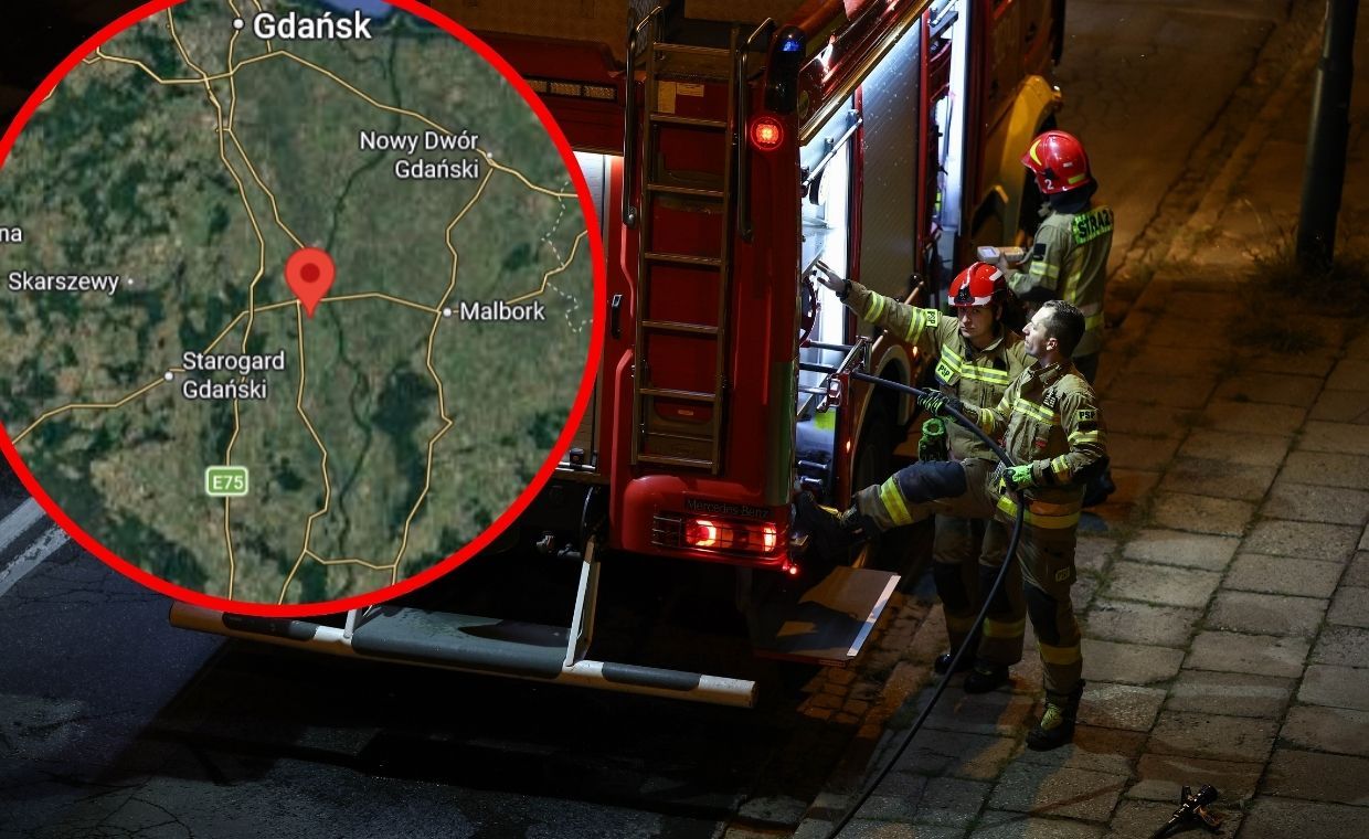 Nocny wypadek na DK91. Dwie osoby nie żyją