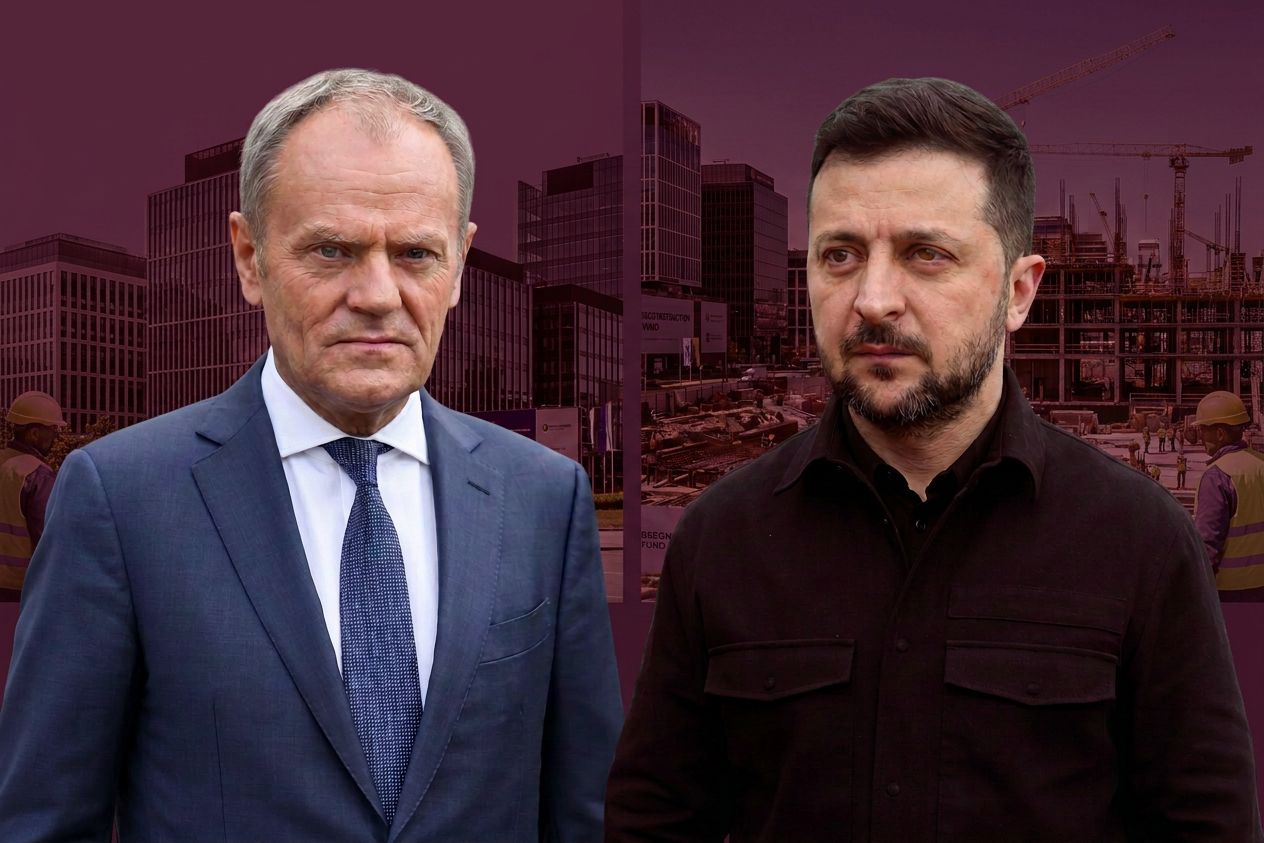 Odbudowa Ukrainy. Polacy chcą pierwszeństwa dla naszych firm. Sondaż