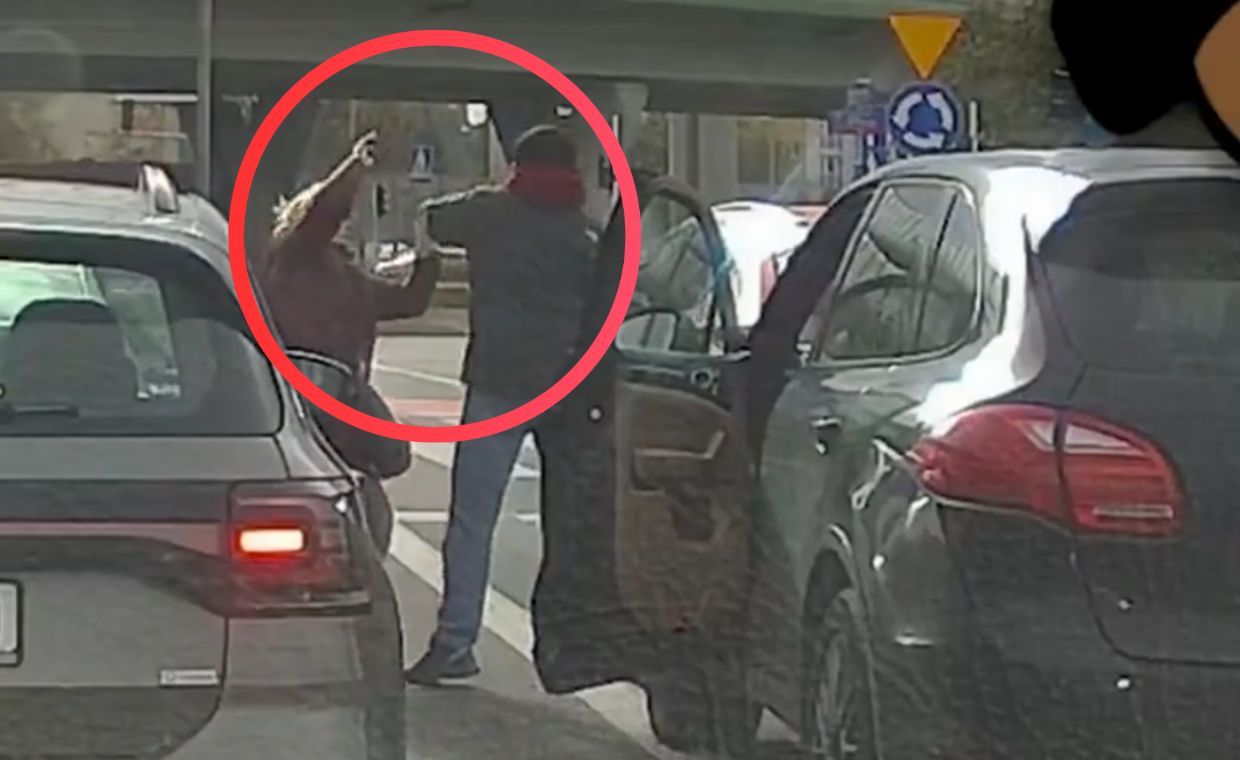 Kierowca Porsche rzucił się na kobietę. Jest ruch prokuratury